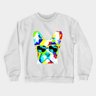 Andy Warhol inspired bulldog Crewneck Sweatshirt